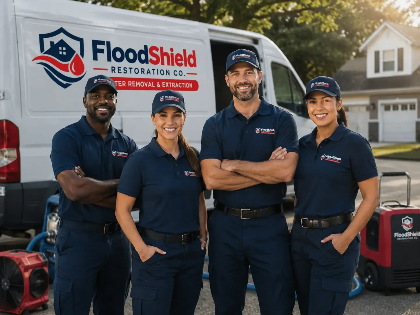 Flood Damage Restoration company in Ivor, VA