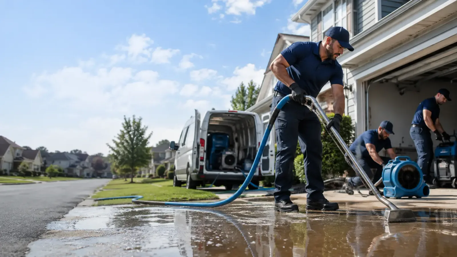 Flood Damage Restoration in Ivor, VA